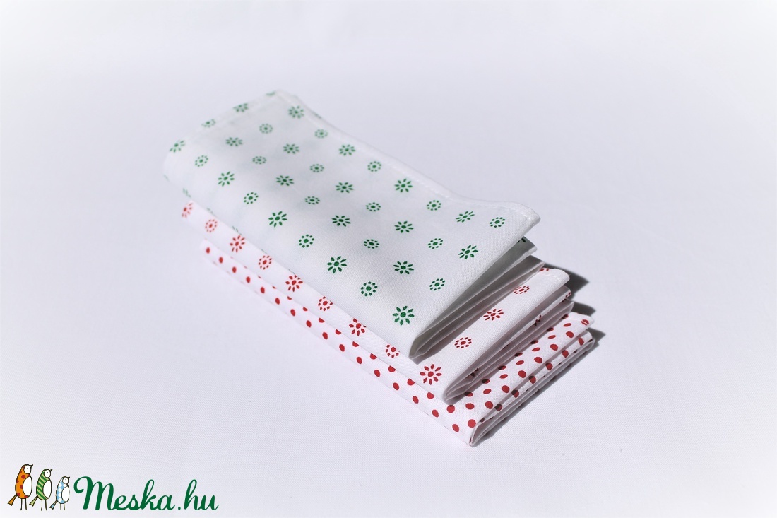 3 db textil zsebkendő egy csomagban - szépségápolás - egészségmegőrzési kellékek - Meska.hu 3 db textil zsebkendő egy csomagban - szépségápolás - egészségmegőrzési kellékek - Meska.hu