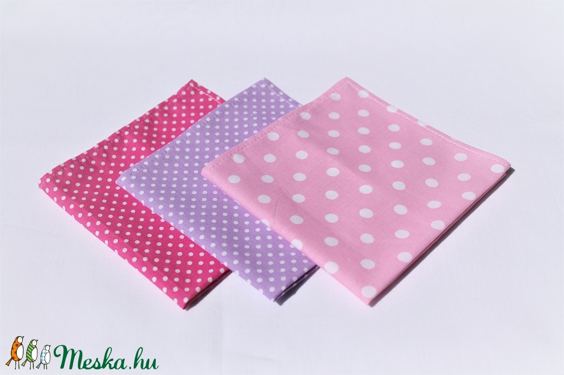 3 db textil zsebkendő egy csomagban - - Meska.hu 3 db textil zsebkendő egy csomagban - - Meska.hu