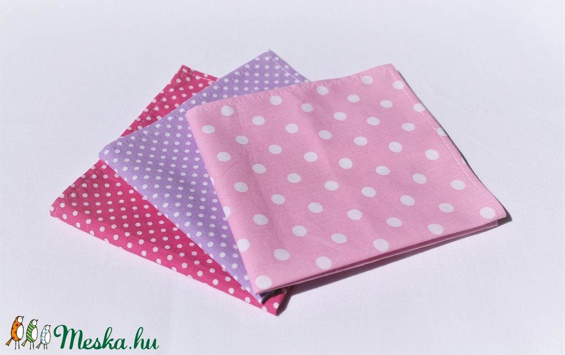 3 db textil zsebkendő egy csomagban - - Meska.hu 3 db textil zsebkendő egy csomagban - - Meska.hu