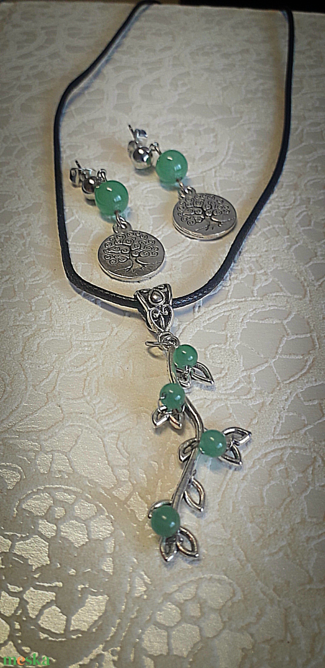 Ásvány medál - ékszer - fülbevaló - fülékszer - Meska.hu