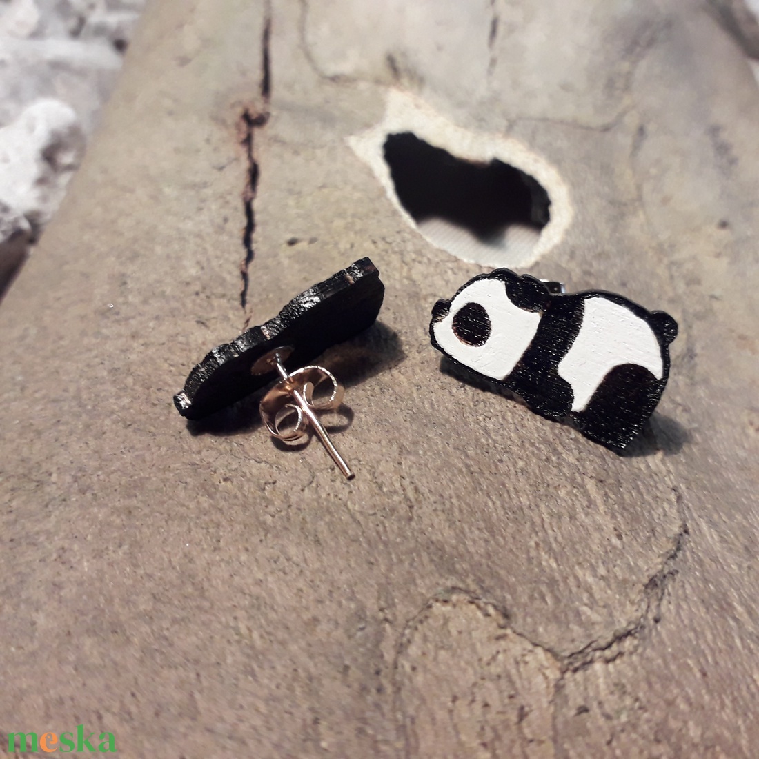Panda fülbevaló - ékszer - fülbevaló - fülékszer - Meska.hu Panda fülbevaló - ékszer - fülbevaló - fülékszer - Meska.hu