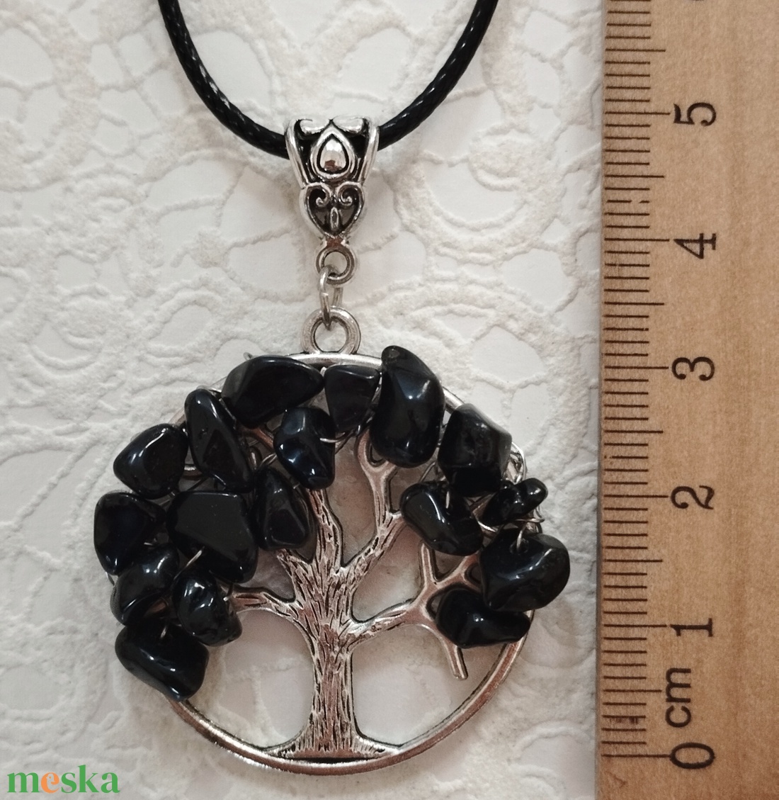 Onyx életfa medál - ékszer - nyaklánc - medál - Meska.hu Onyx életfa medál - ékszer - nyaklánc - medál - Meska.hu