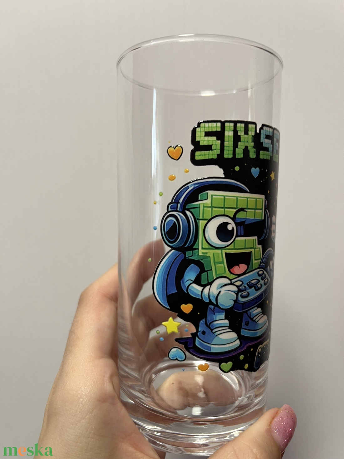 Six seven pohár  - otthon & életmód - konyhafelszerelés, tálalás - tálalás - pohár - Meska.hu