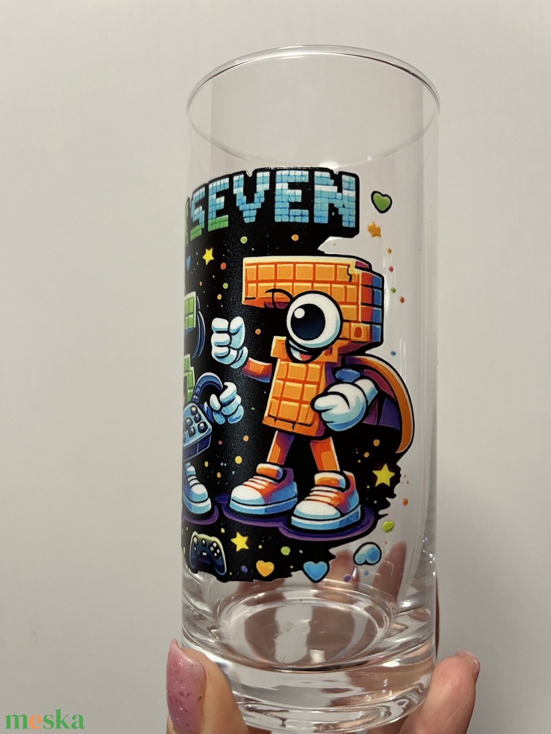 Six seven pohár  - otthon & életmód - konyhafelszerelés, tálalás - tálalás - pohár - Meska.hu