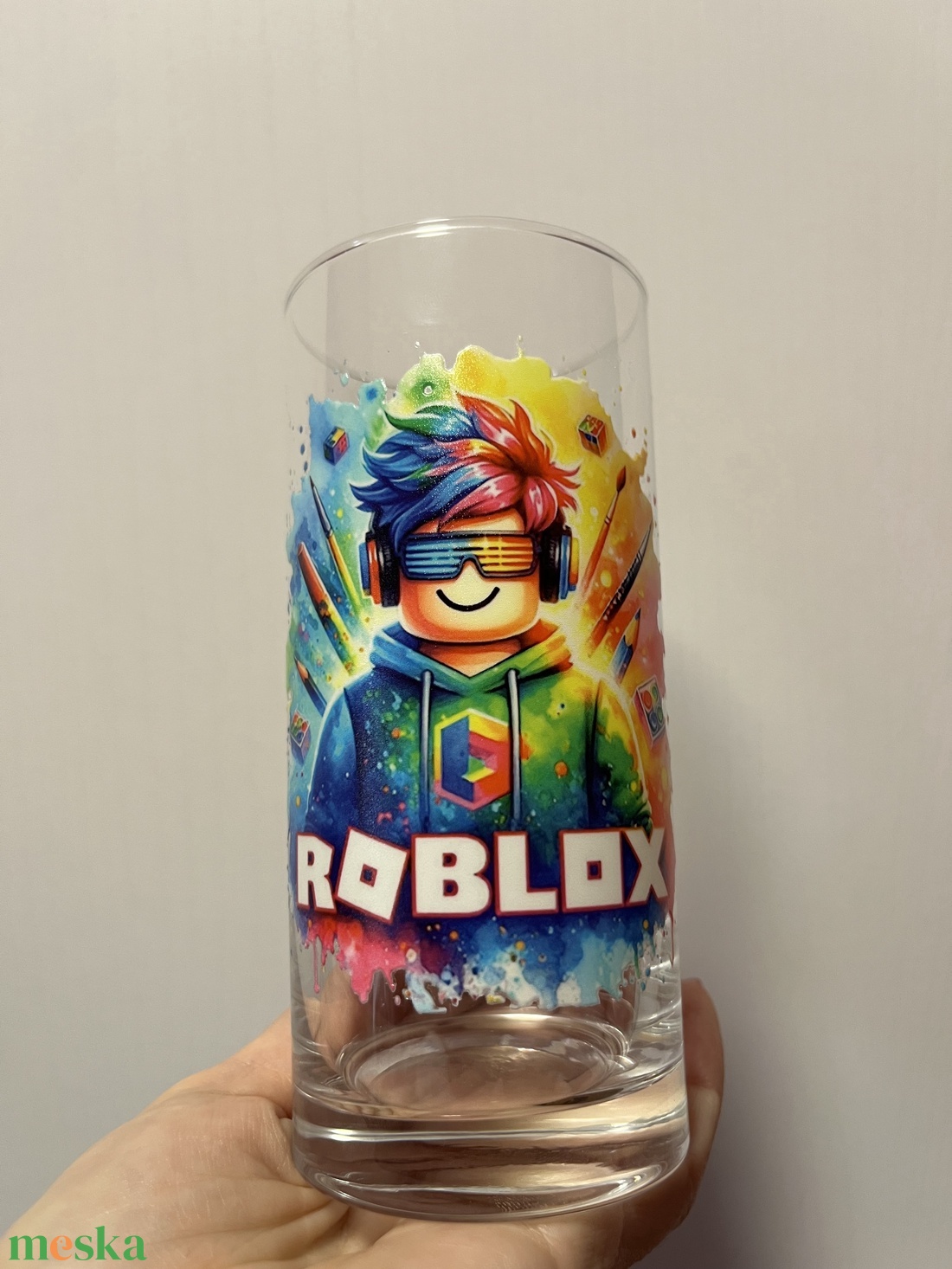 Roblox pohár  - otthon & életmód - konyhafelszerelés, tálalás - tálalás - pohár - Meska.hu