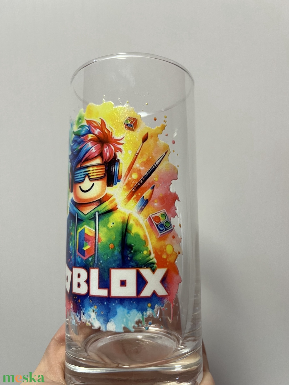 Roblox pohár  - otthon & életmód - konyhafelszerelés, tálalás - tálalás - pohár - Meska.hu