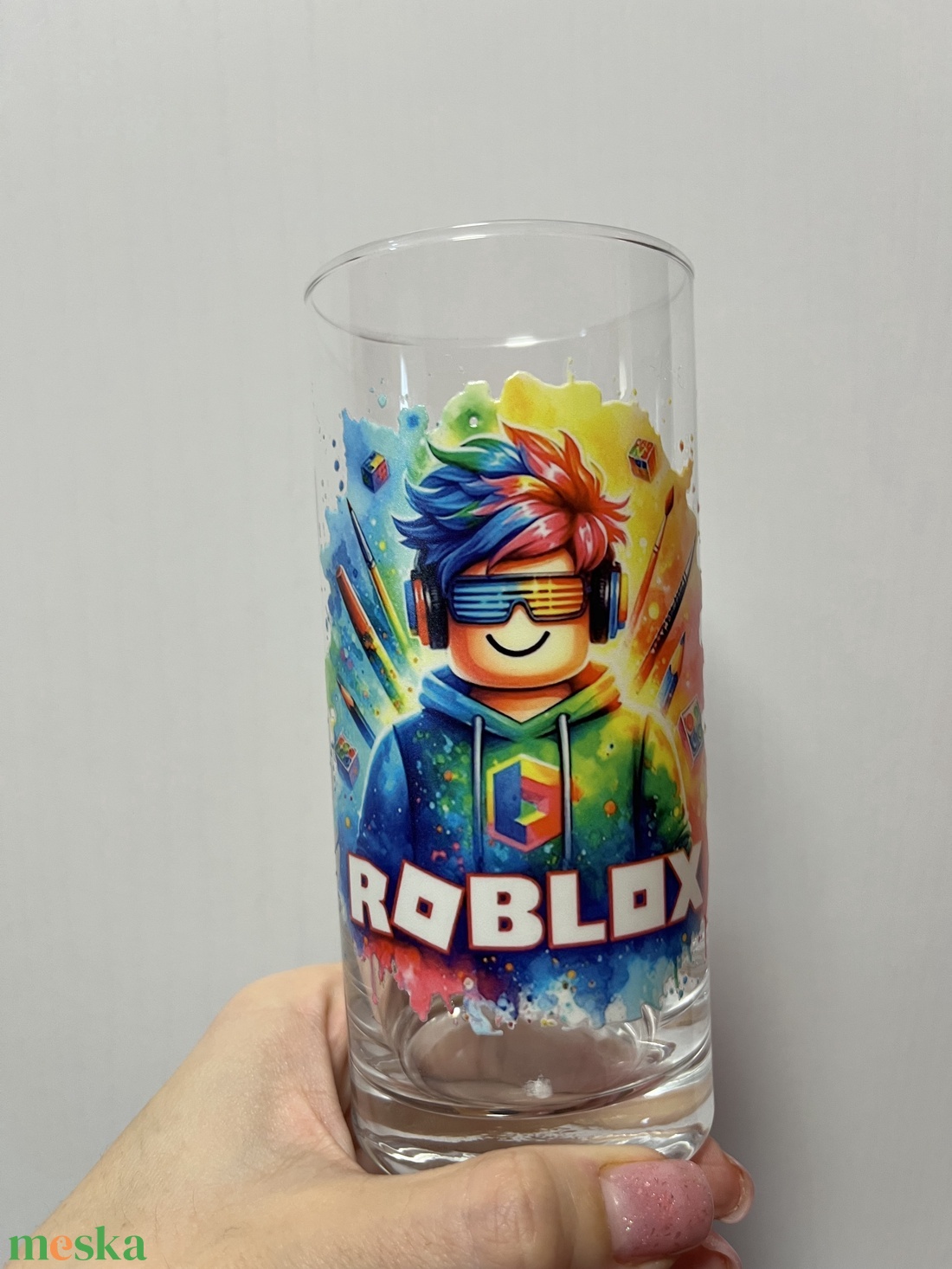 Roblox pohár  - otthon & életmód - konyhafelszerelés, tálalás - tálalás - pohár - Meska.hu