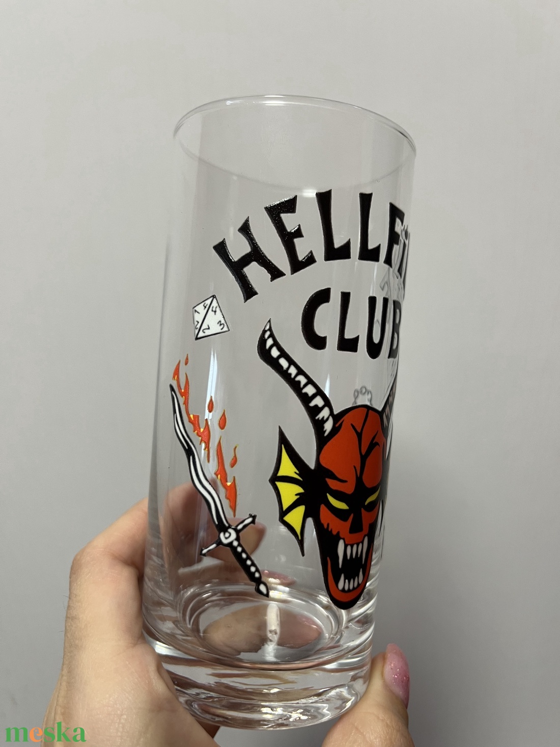Stranger Things pohár  - otthon & életmód - konyhafelszerelés, tálalás - tálalás - pohár - Meska.hu