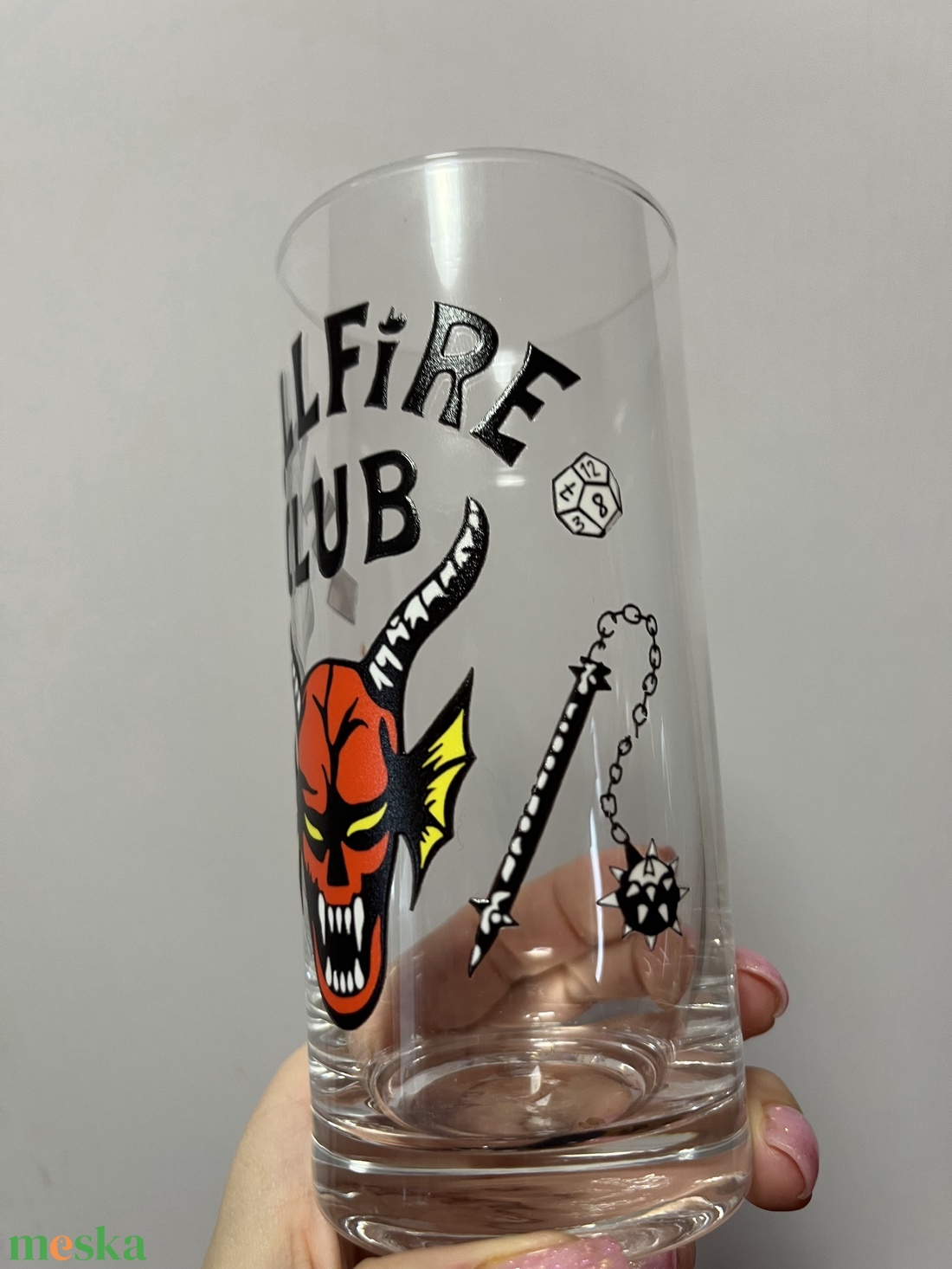 Stranger Things pohár  - otthon & életmód - konyhafelszerelés, tálalás - tálalás - pohár - Meska.hu