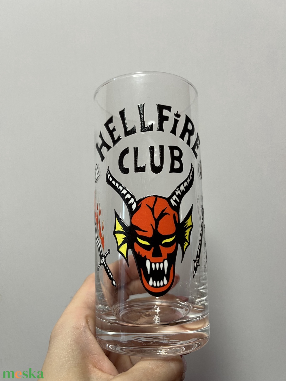 Stranger Things pohár  - otthon & életmód - konyhafelszerelés, tálalás - tálalás - pohár - Meska.hu