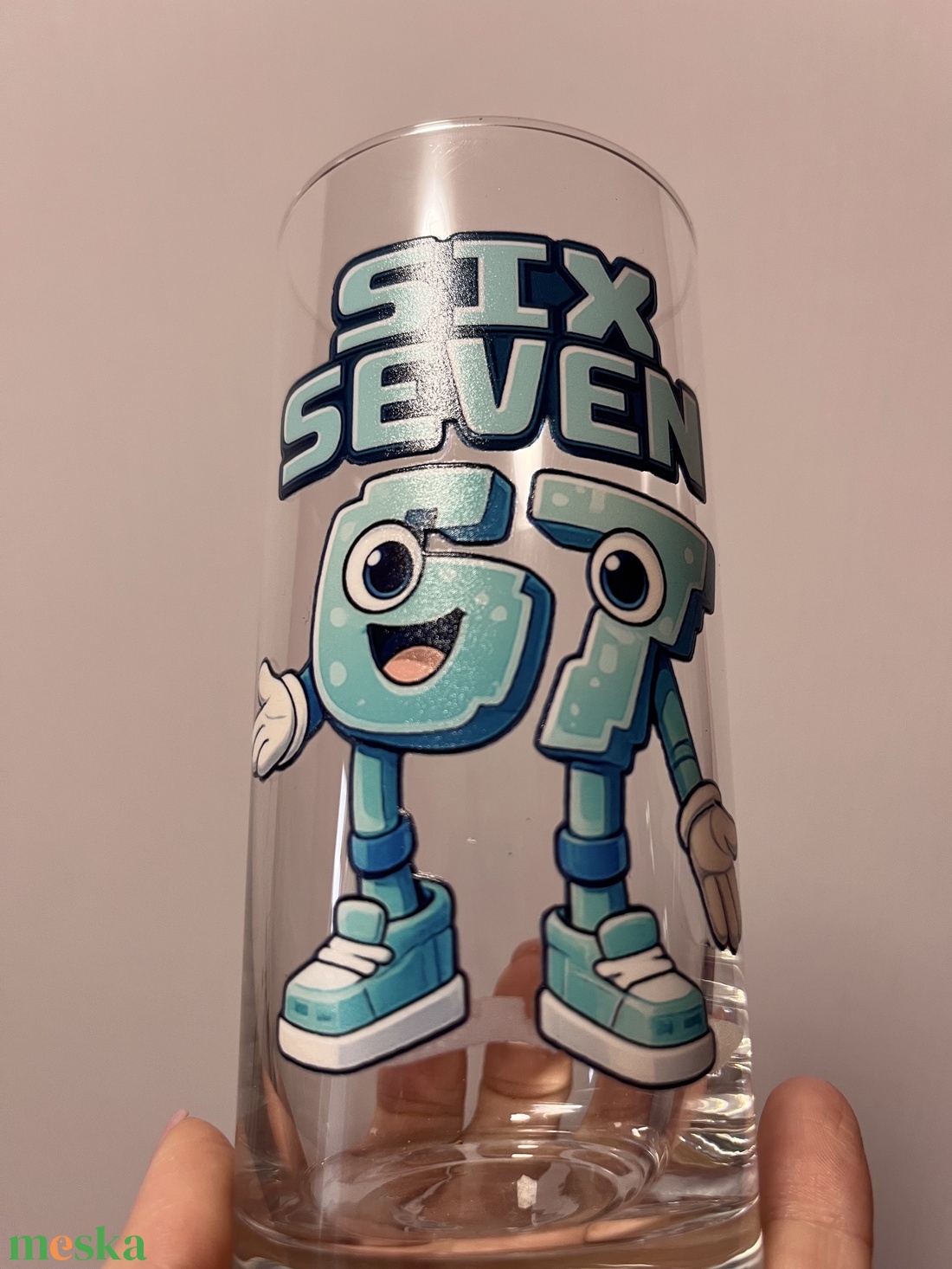 Six seven pohár  - otthon & életmód - konyhafelszerelés, tálalás - tálalás - pohár - Meska.hu