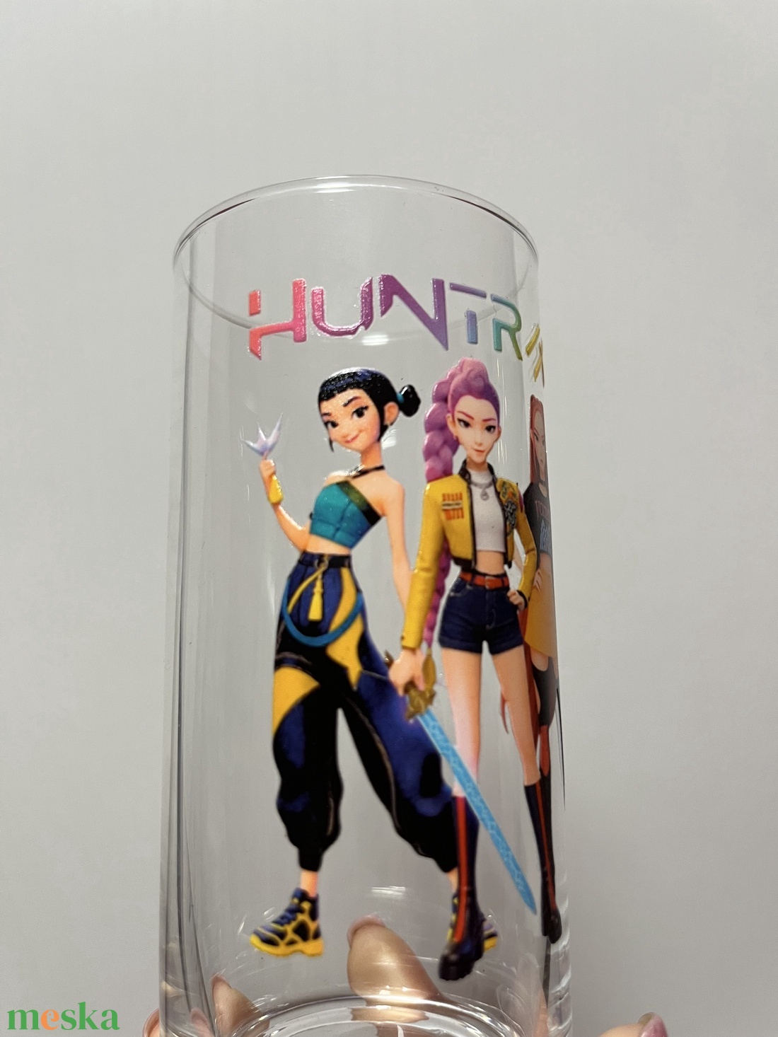 Kpop Demon Hunters pohár  - otthon & életmód - konyhafelszerelés, tálalás - tálalás - pohár - Meska.hu