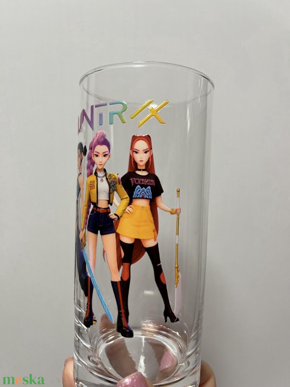 Kpop Demon Hunters pohár  - otthon & életmód - konyhafelszerelés, tálalás - tálalás - pohár - Meska.hu