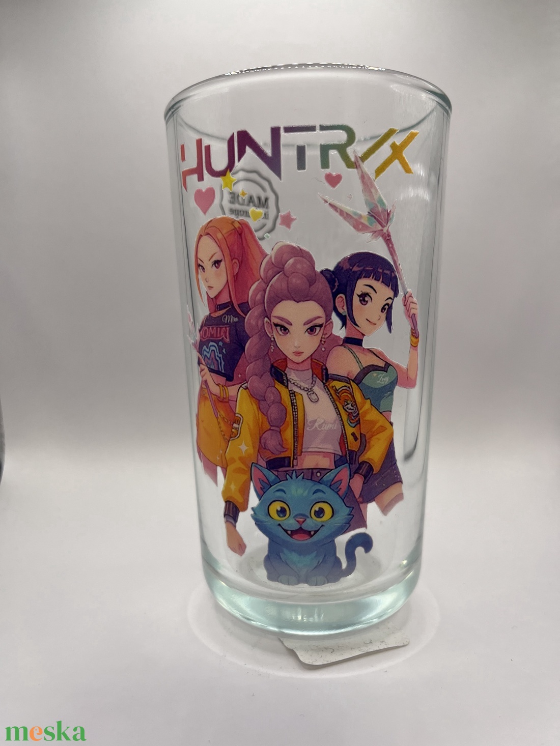 Kpop Demon Hunters pohár  - otthon & életmód - konyhafelszerelés, tálalás - tálalás - pohár - Meska.hu