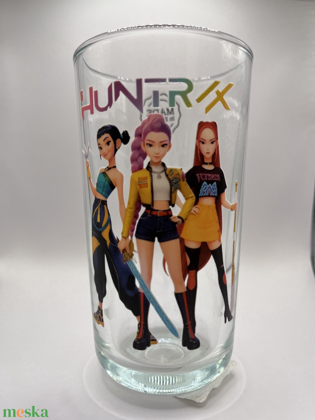 Kpop Demon Hunters pohár  - otthon & életmód - konyhafelszerelés, tálalás - tálalás - pohár - Meska.hu