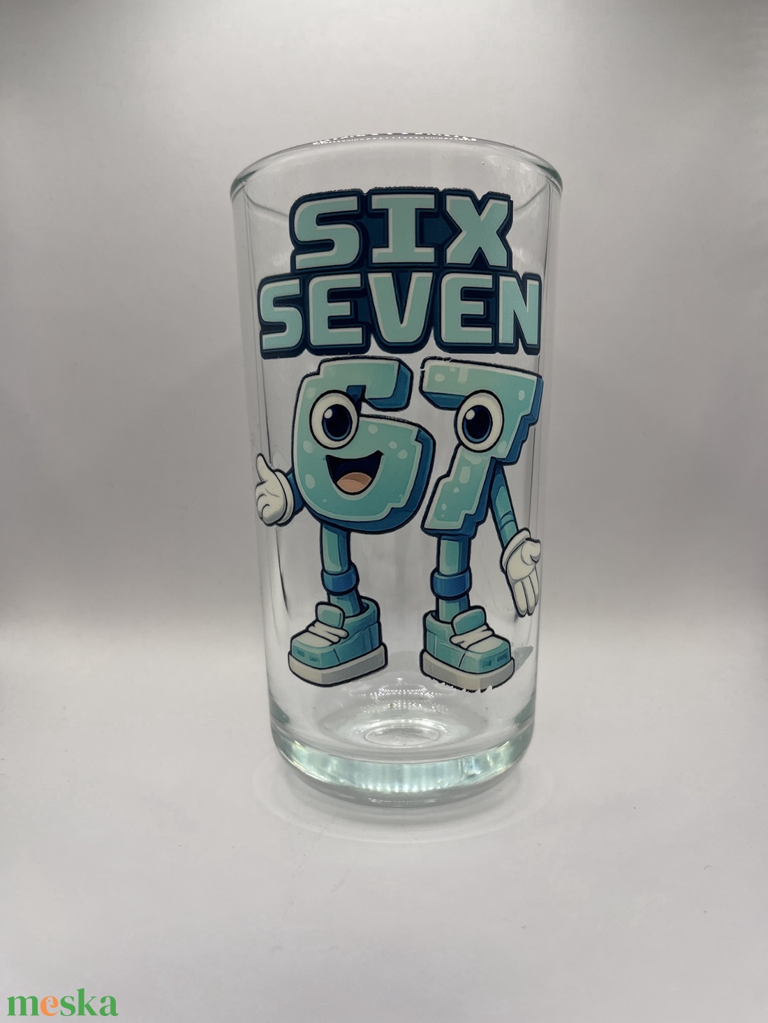 Six seven pohár  - otthon & életmód - konyhafelszerelés, tálalás - tálalás - pohár - Meska.hu