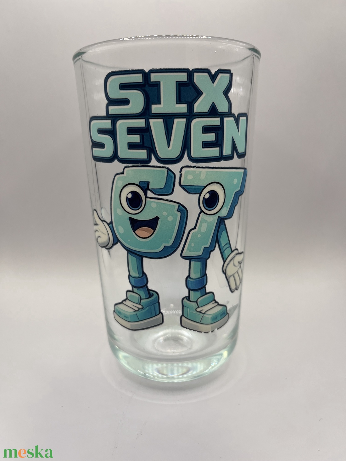 Six seven pohár  - otthon & életmód - konyhafelszerelés, tálalás - tálalás - pohár - Meska.hu