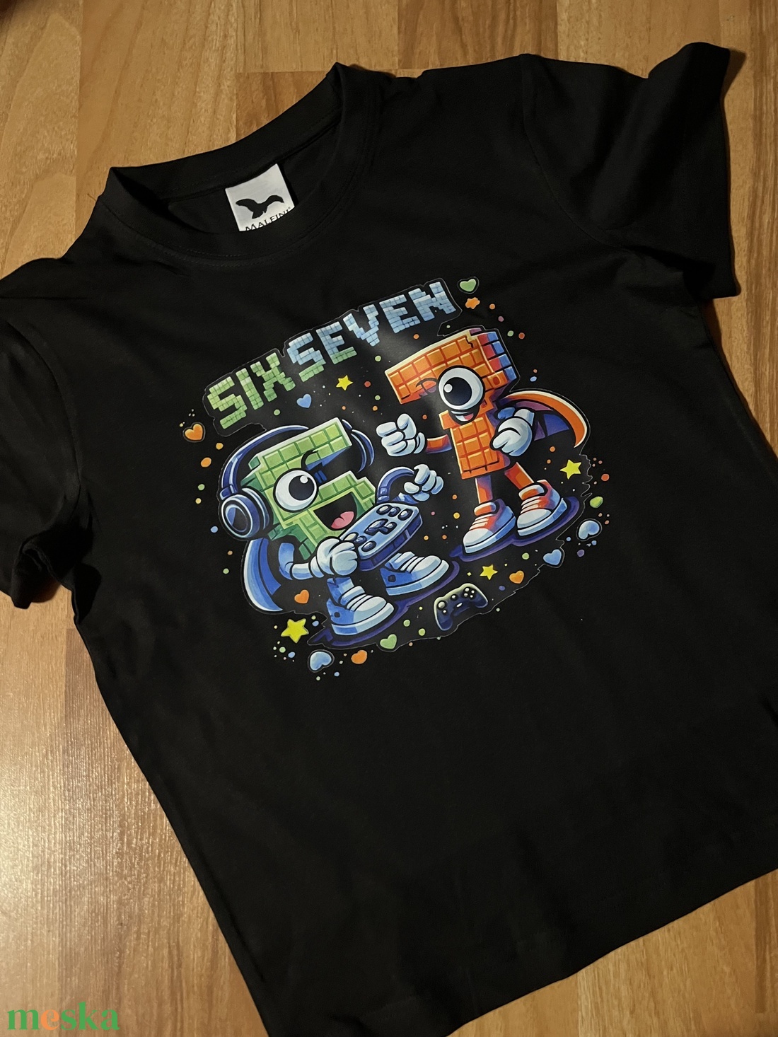 Six seven póló  - ruha & divat - gyerekruha - póló - Meska.hu