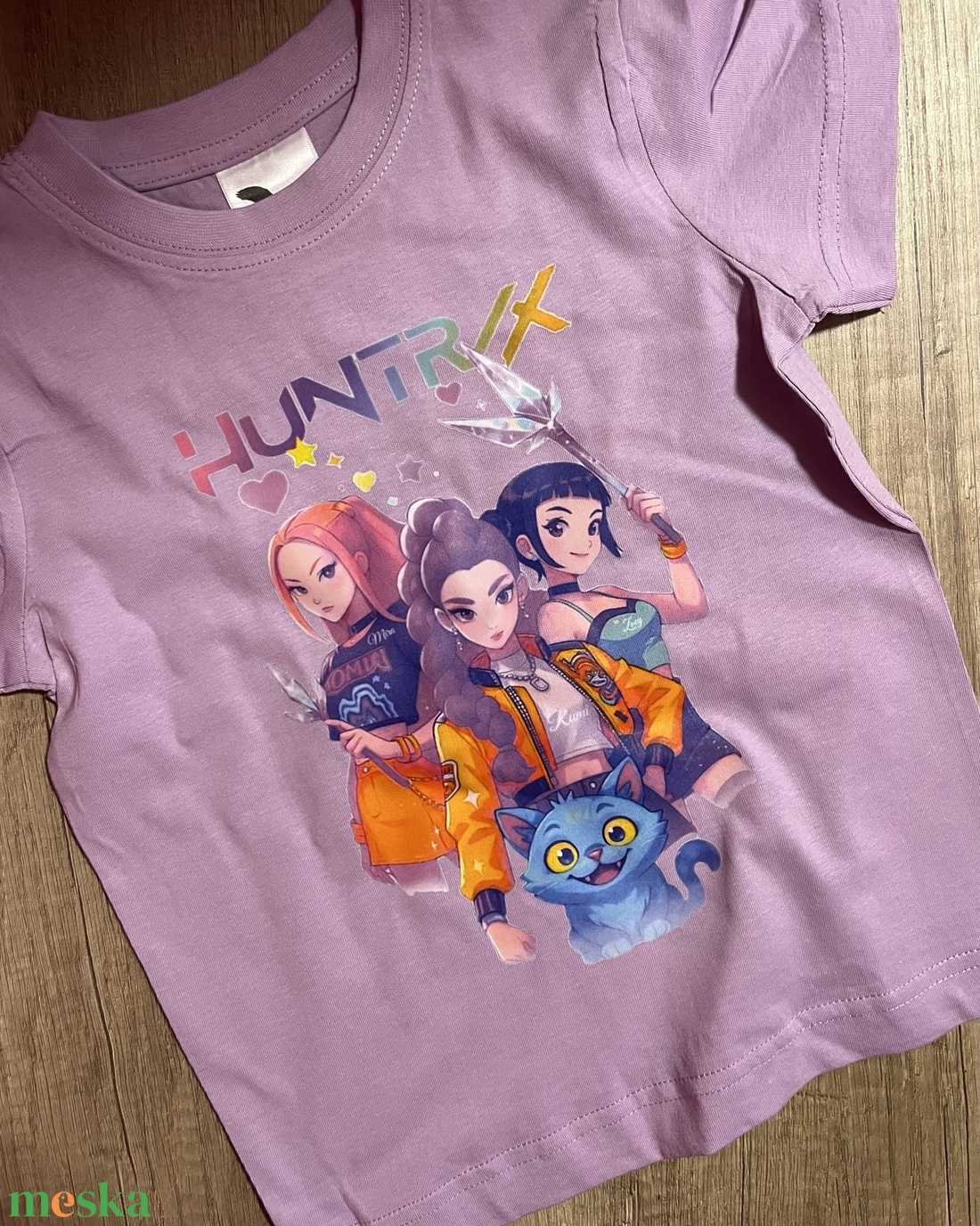 Kpop Demon Hunters póló  - ruha & divat - gyerekruha - póló - Meska.hu