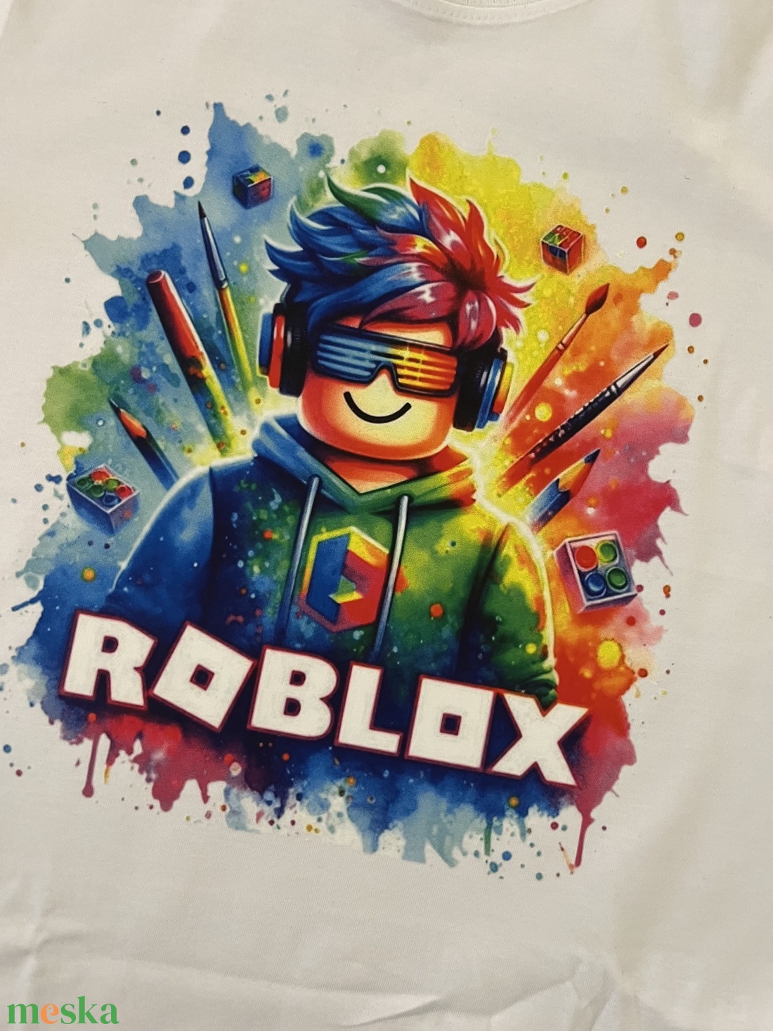 Roblox póló  - ruha & divat - gyerekruha - póló - Meska.hu