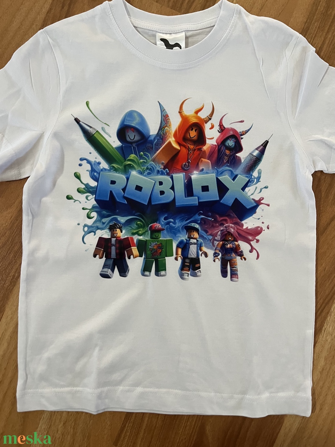 Roblox póló  - ruha & divat - gyerekruha - póló - Meska.hu