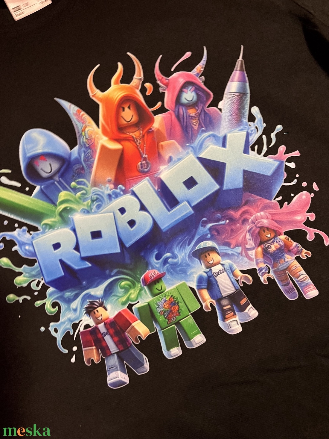 Roblox póló  - ruha & divat - gyerekruha - póló - Meska.hu