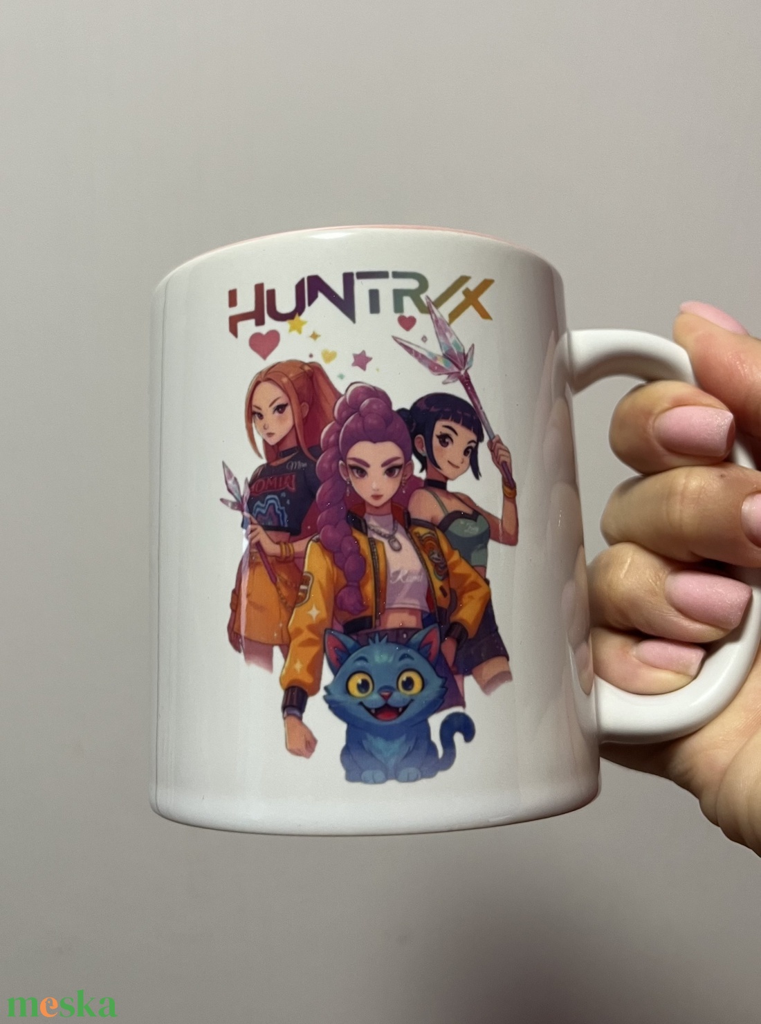 Kpop Demon Hunters bögre  - otthon & életmód - konyhafelszerelés, tálalás - tálalás - bögre & csésze - Meska.hu