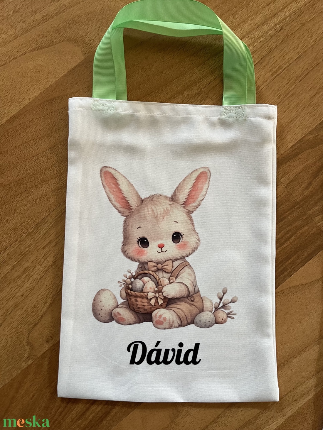 Húsvéti tojás gyűjtő tasak  - ünnepi díszek, dekorációk - húsvéti díszek és dekorációk - húsvéti kosár - Meska.hu