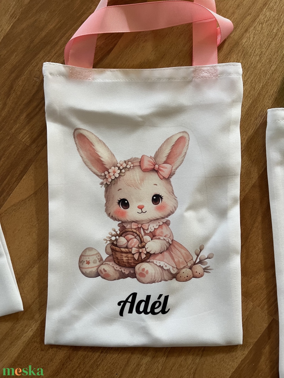 Húsvéti tojás gyűjtő tasak  - ünnepi díszek, dekorációk - húsvéti díszek és dekorációk - húsvéti kosár - Meska.hu