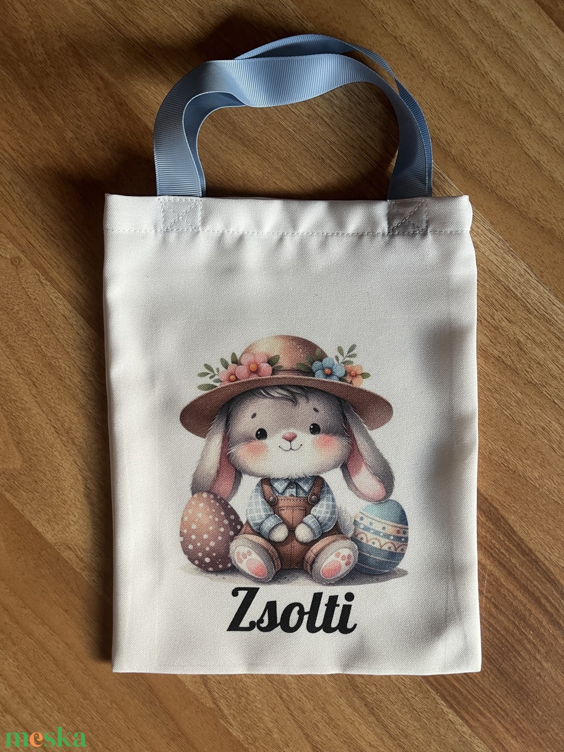 Húsvéti tojás gyűjtő tasak  - ünnepi díszek, dekorációk - húsvéti díszek és dekorációk - húsvéti kosár - Meska.hu