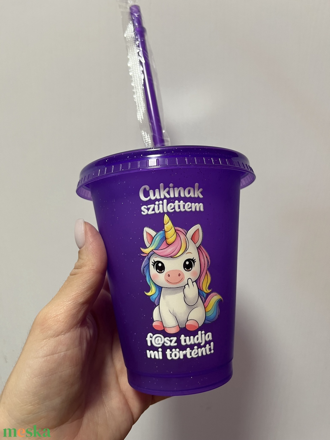 Vicces pohár  - esküvő - emlék & ajándék - nászajándék - esküvői pohár, pohárszett - Meska.hu