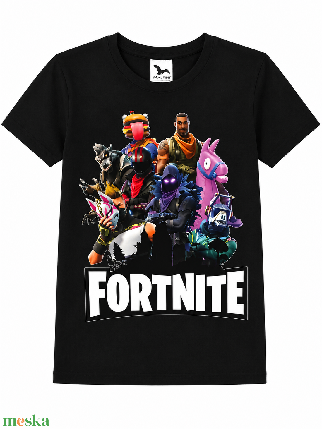 Fortnite fiú póló  - ruha & divat - gyerekruha - póló - Meska.hu