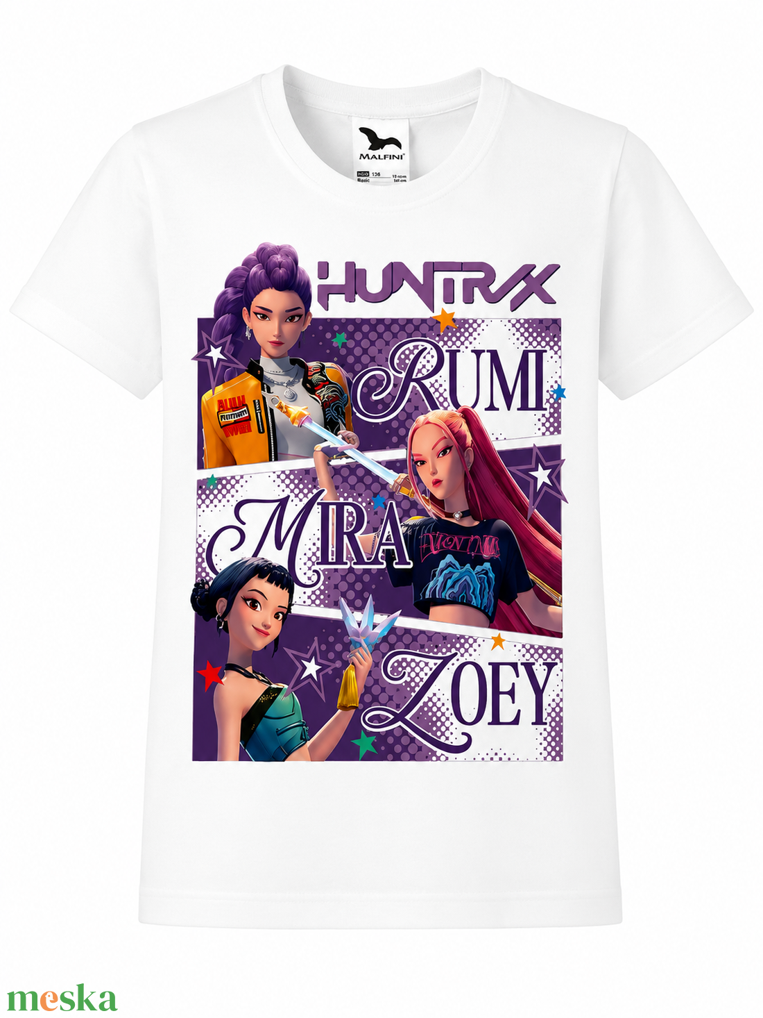 Kpop Demon Hunters póló  - ruha & divat - gyerekruha - póló - Meska.hu