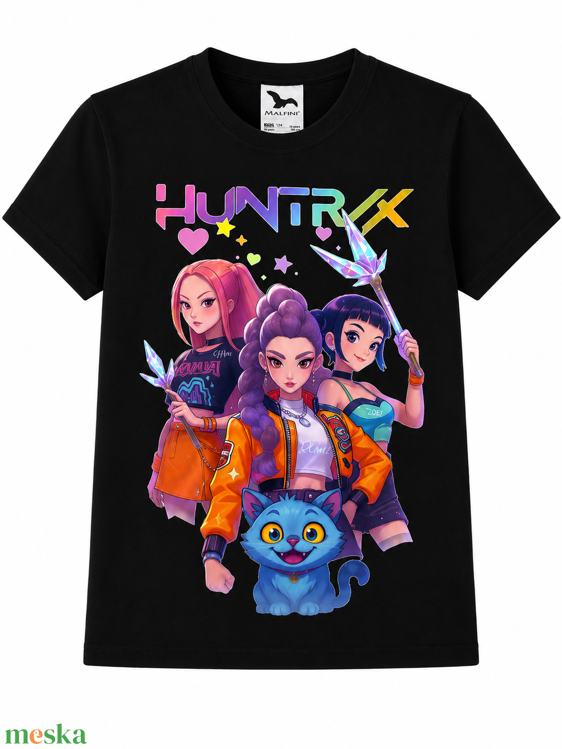 Kpop Demon Hunters póló  - ruha & divat - gyerekruha - póló - Meska.hu
