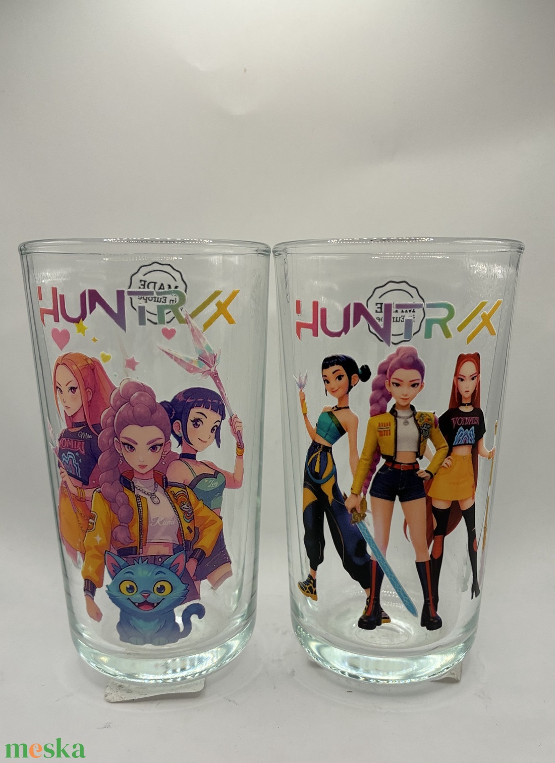 Kpop Demon Hunters pohár  - otthon & életmód - konyhafelszerelés, tálalás - tálalás - pohár - Meska.hu