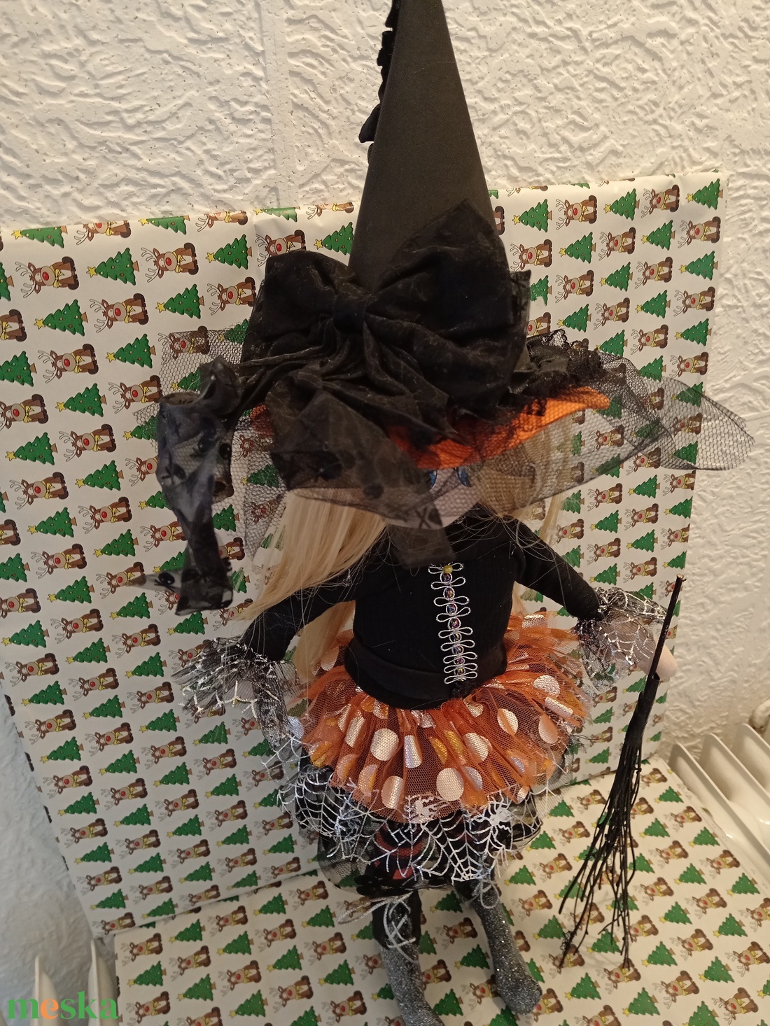 Boszorkány - otthon & életmód - dekoráció - halloween - halloweeni asztaldísz - Meska.hu