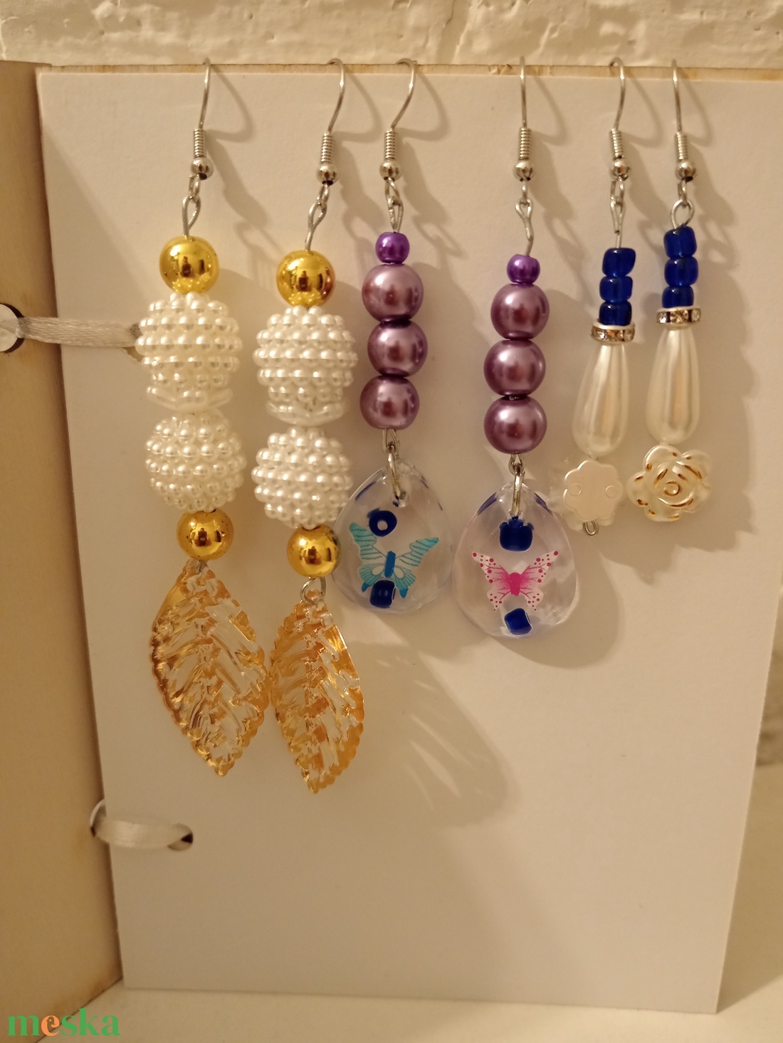 Fülbevaló - ékszer - fülbevaló - fülgyűrű - Meska.hu