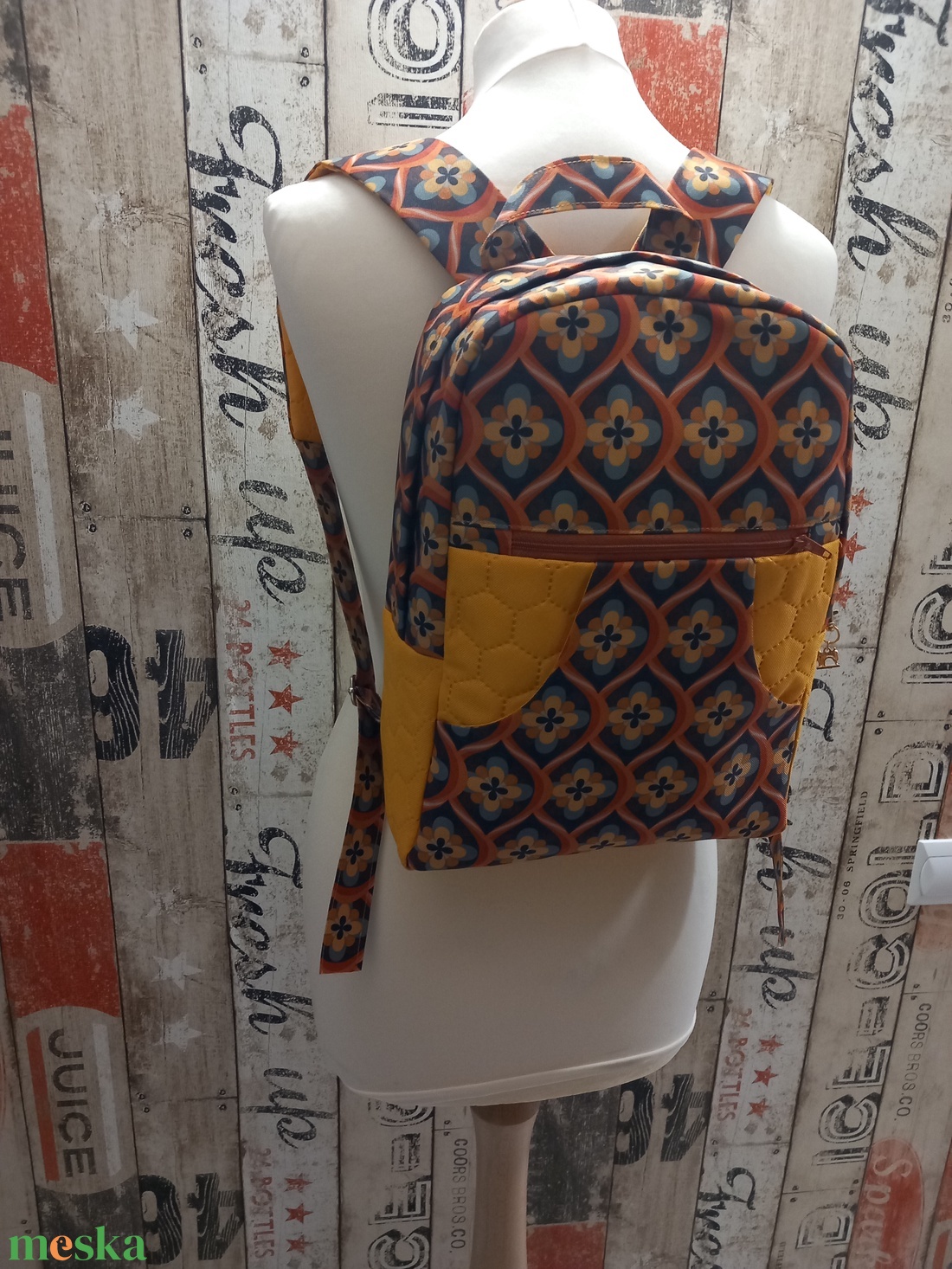 Retro  táska   szett  - táska & tok - bevásárlás & shopper táska - kenyeres zsák - Meska.hu