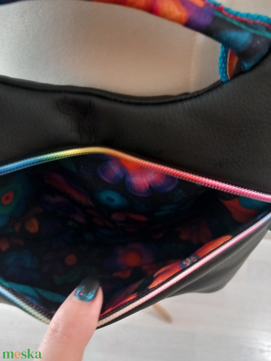 Miniflower crossby Táska  - táska & tok - hátizsák - hátizsák - Meska.hu