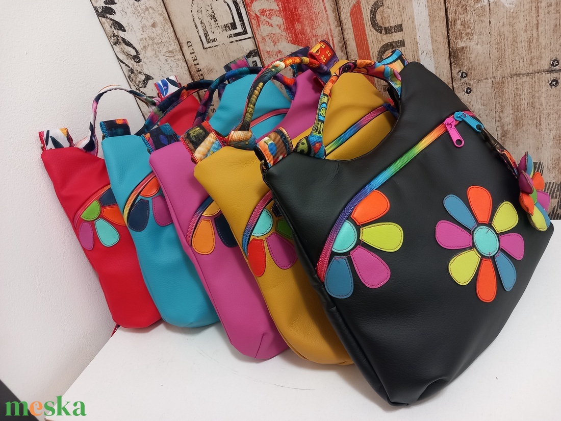 Piros Húsvéti Akció Miniflower crossby Táska  - táska & tok - kézitáska & válltáska - tarisznya - Meska.hu