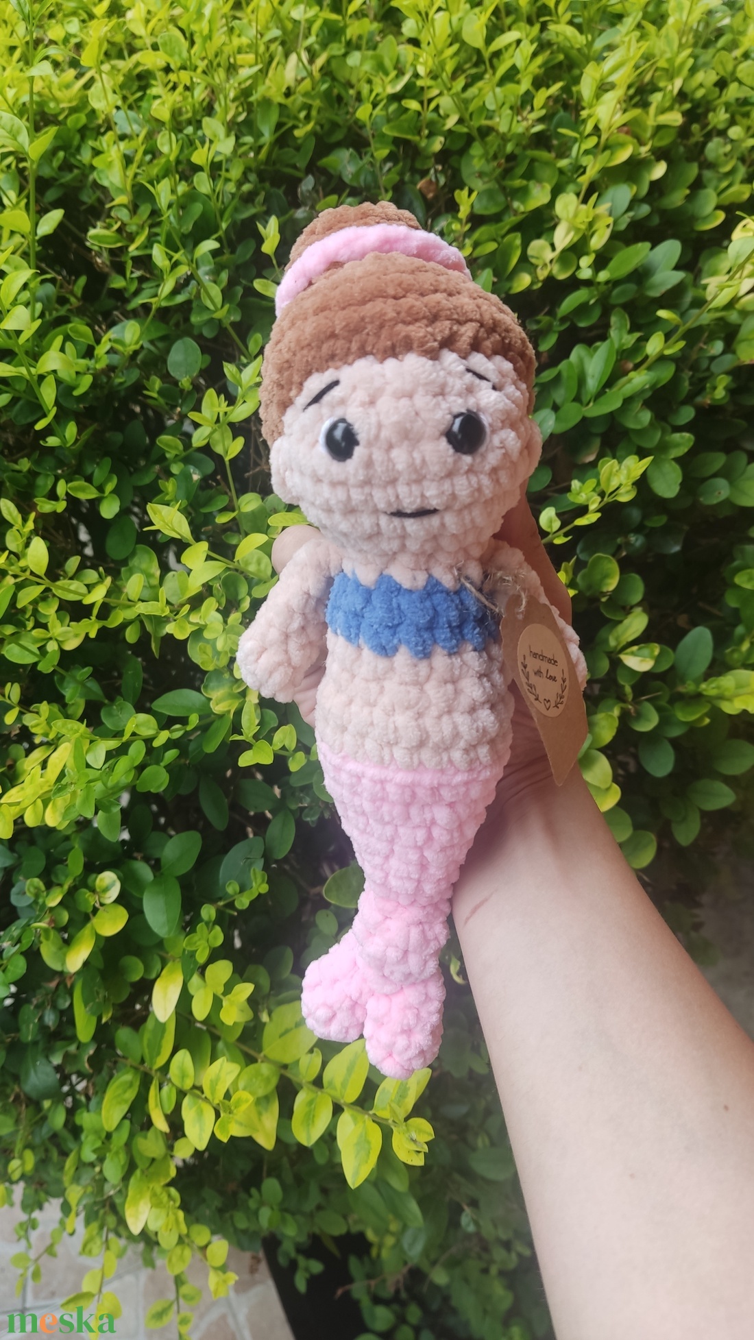 Amigurumi sellő - játék & sport - baba & babaház - baba - Meska.hu