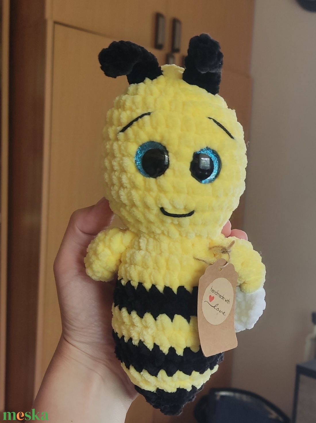 Amigurumi méhecske - játék & sport - plüssállat & játékfigura - más figura - Meska.hu Amigurumi méhecske - játék & sport - plüssállat & játékfigura - más figura - Meska.hu