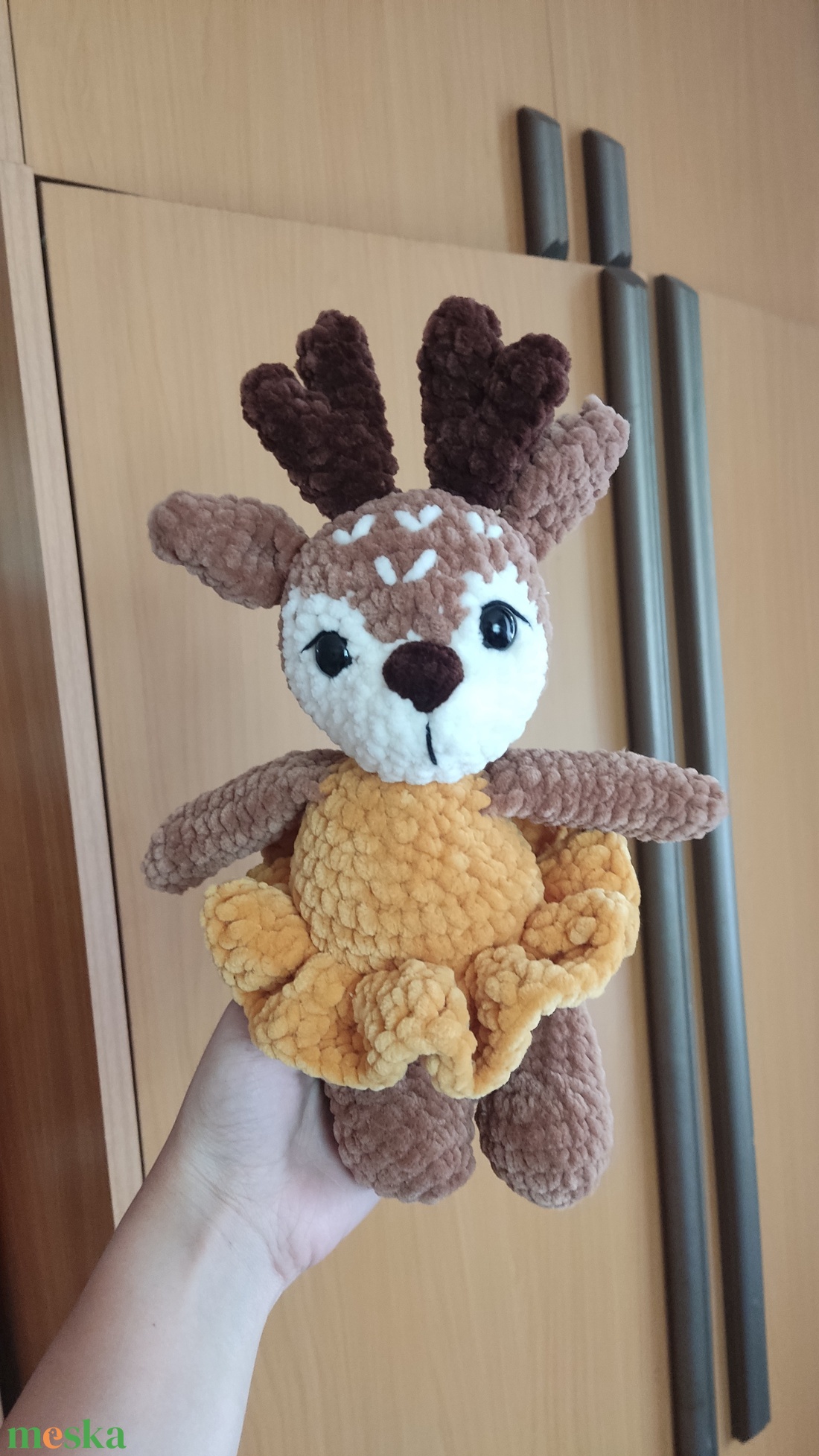 Amigurumi szarvas - játék & sport - plüssállat & játékfigura - más figura - Meska.hu Amigurumi szarvas - játék & sport - plüssállat & játékfigura - más figura - Meska.hu
