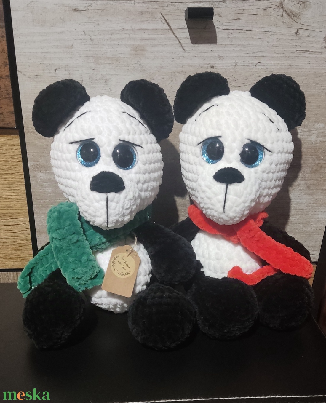 Kézzel készült panda - játék & sport - plüssállat & játékfigura - maci - Meska.hu Kézzel készült panda - játék & sport - plüssállat & játékfigura - maci - Meska.hu