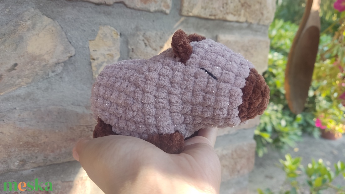 Horgolt capybara - játék & sport - plüssállat & játékfigura - más figura - Meska.hu Horgolt capybara - játék & sport - plüssállat & játékfigura - más figura - Meska.hu