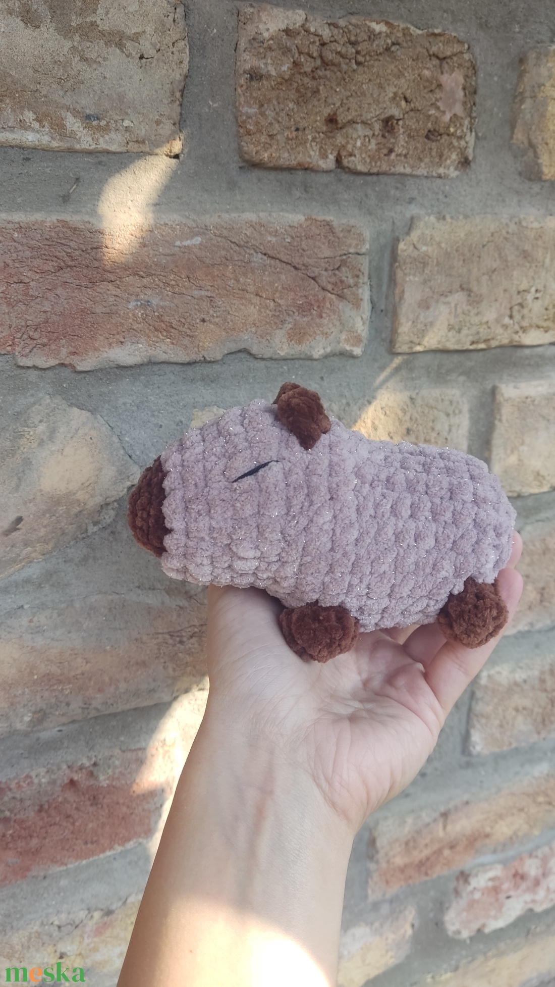 Horgolt capybara - játék & sport - plüssállat & játékfigura - más figura - Meska.hu Horgolt capybara - játék & sport - plüssállat & játékfigura - más figura - Meska.hu