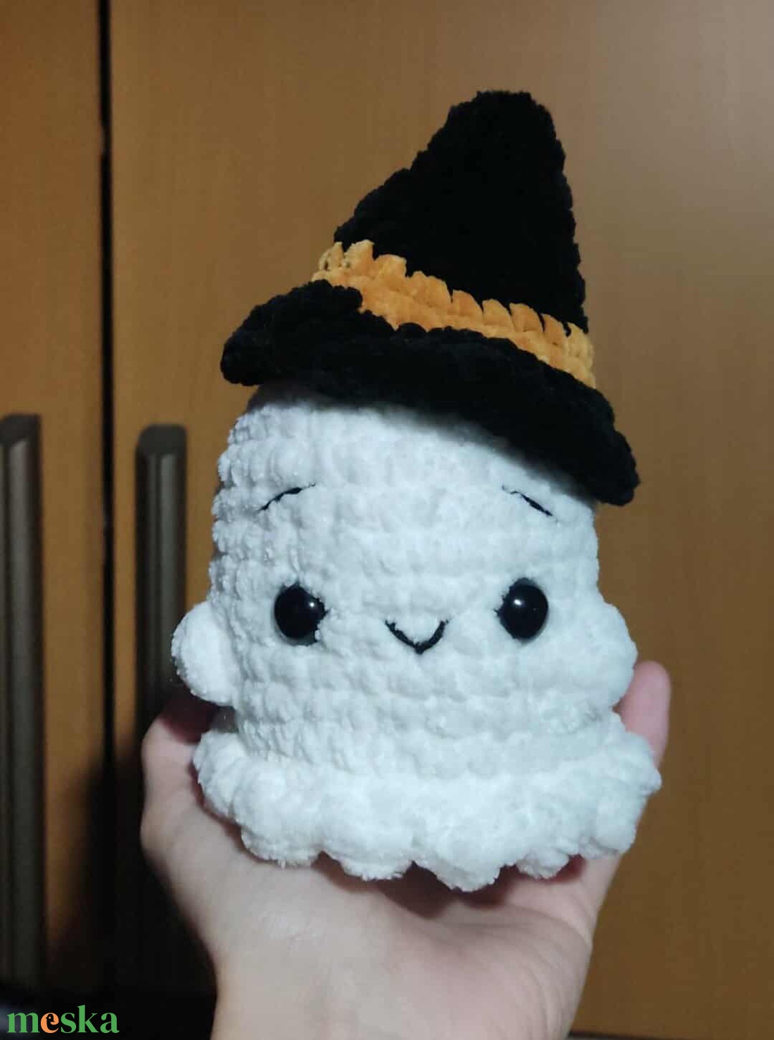 Horgolt szellem - otthon & életmód - dekoráció - halloween - halloweeni figurák - Meska.hu Horgolt szellem - otthon & életmód - dekoráció - halloween - halloweeni figurák - Meska.hu