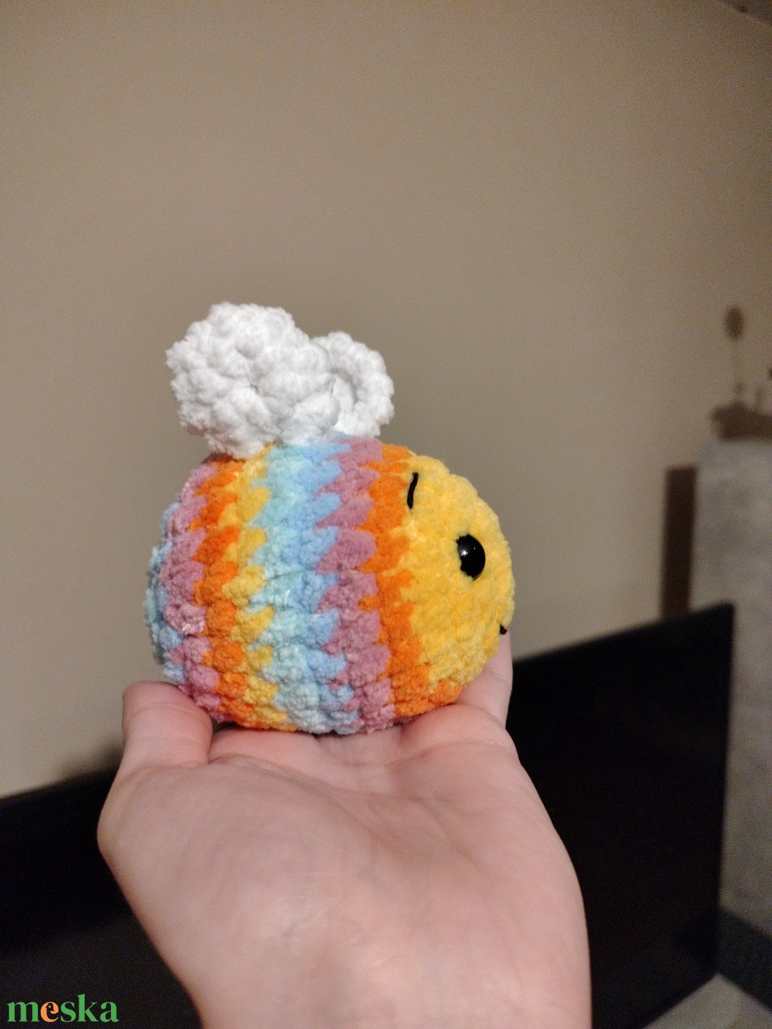 Horgolt méhecske - játék & sport - plüssállat & játékfigura - más figura - Meska.hu