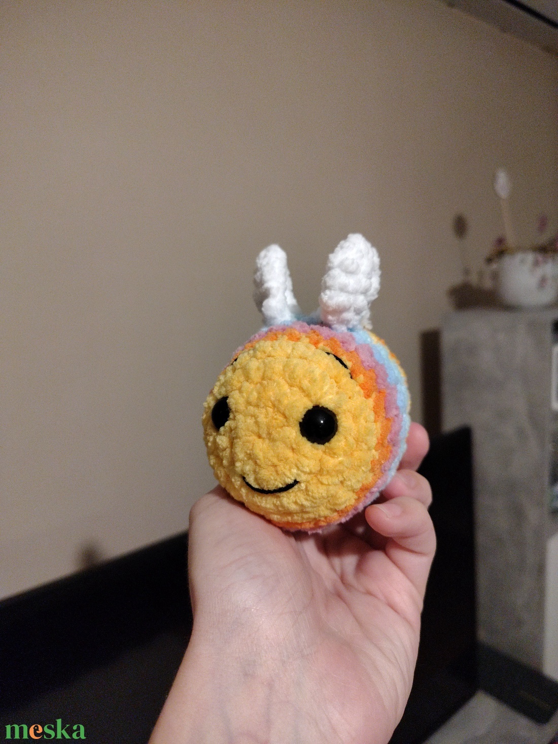 Horgolt méhecske - játék & sport - plüssállat & játékfigura - más figura - Meska.hu