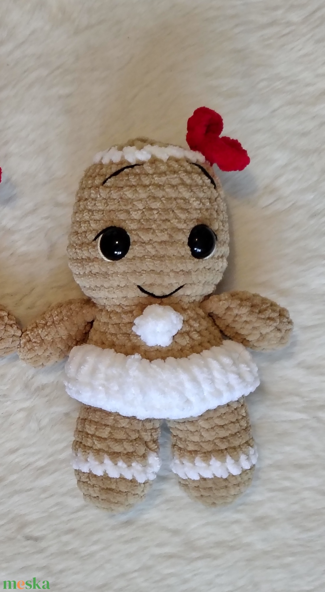 Horgolt mézi  - játék & sport - plüssállat & játékfigura - más figura - Meska.hu